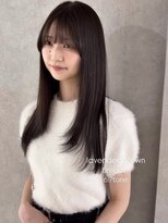 フランチェスカドットボブ(francesca.bob)&nbsp;《別所好葉》寒色ラベンダーを使ったグレージュ