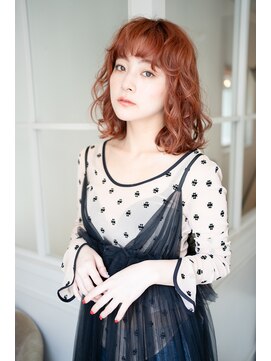 マグノリア オモテサンドウ(MAGNOLiA Omotesando) キュートカジュアルなミディアムスパイラル・・・HINATA