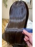 カット＋髪質改善ヘアエステ(トリートメント)￥14,300(税込)