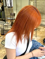 ヲタク(wotaku.) オレンジカラーアプリコットオレンジ暖色カラーハイトーンカラー