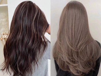 エムヘアサロン 高田馬場(M Hair Salon)の写真/透明感×抜け感のあるトレンドカラーならお任せ♪ブリーチダブルカラーで外国人風スタイルも実現☆