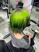 ゲームバイアランスミシー 心斎橋(GAME by Alan Smithee) デザイン/ダブルカラー/ケアブリーチ/エフェクトブリーチ