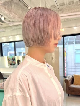 デート 下北沢(DATE) 下北沢デザインカラーケアブリーチカラーインナーカラー韓国30代