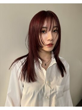 ヘアーデザイン ディードット ウル(D. ulu) ワインレッド