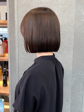 ロンド 表参道店(Lond) ◇ボブ 切りっぱなしボブ ヘアドネーション 表参道