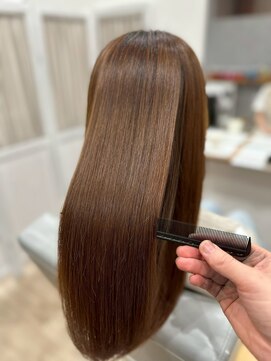 coeオリジナル☆毎日簡単スタイリング☆ナチュラルストレート