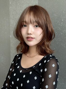 レイヤーカット髪質改善ココアベージュクラゲヘアー小顔仙台