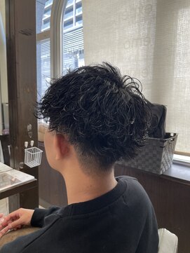 波巻きスパイラルパーマ◎