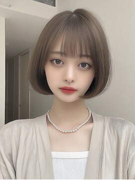 レア 渋谷(Le'a) 【Le’a】ボブ グレージュカラー019