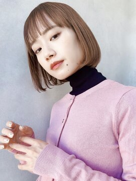 セイドット リー(Say. Ree) say.ボブミニボブくびれボブレイヤーボブハイライトダークレッド