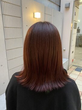 スーリール 小倉店(Sourire) 20代人気!ピンクボルドーカラー