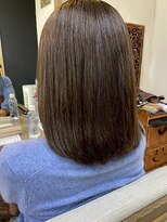 ヘアリゾート粋 ウナム 新宿東口店(enam)&nbsp;透明感ブラウンアッシュ/ミディアム/ボブ