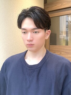 チャコレ パーチ 北千住店(Chacolle perch) 【色気と清潔感】大人の毛流れセンターパート