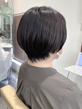 ヘア アンド スパ エジェリ プリム(hair&spa egerie prime) えりあしタイトショート/30代40代50代