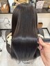 平日限定☆年代別の悩みを解決☆カット+縮毛矯正(ネオメテオストレート)