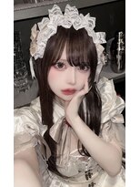 シックス バイ インク 渋谷(SIX by INK.)&nbsp;ダークブルー/デジタルパーマ/ワンホンレイヤー[渋谷]