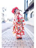 十三詣り/成人式/着物ヘア/七五三/七五三ヘア/振袖/　MAHI