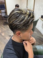 ヘアスペースブルーム エボリューション 庄内店(HAIR SPACE BLOOM evolution)&nbsp;【庄内店／メンズパーマ】フェザー&ハイライト