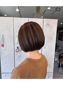 白髪ぼかしハイライト＋デトックスカラー