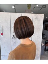 美容院バオム(BAUM)&nbsp;白髪ぼかしハイライト＋デトックスカラー