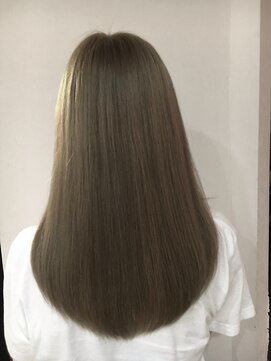 ミエルヘアーブラン(miel hair blanc) 【miel hair blanc】 ナチュラルストレートstyle