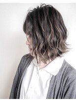 トーク 伊丹本店(TAL'KE)&nbsp;TAL'KE/グレージュバレイヤージュ×クラシカルボブ_175