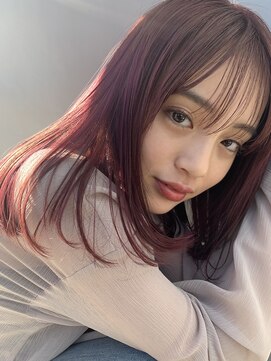 ラグゼ(Luxe) 大人可愛いpink hair【Luxe井上彩】