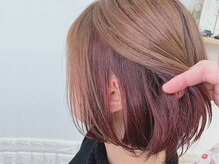 リアンフォーヘアー(Lien for hair)の雰囲気（インナーカラーでおしゃれ度UP◎）