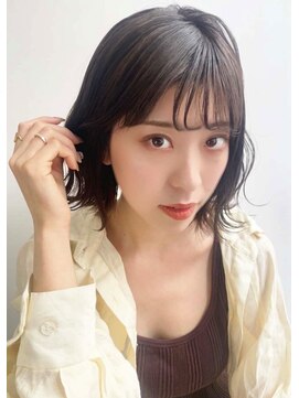 エルト 四条烏丸(elto) 【elto烏丸】黒髪暗髪小顔前下がり外ハネボブアッシュブラウン☆