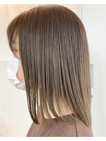 イコ 表参道原宿(ico)&nbsp;くすみベージュ×LAケラチントリートメント　くすみカラー