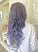 エクステでpurple 特殊カラー