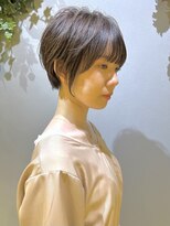ジアン バイ ミルボン NU茶屋町+(GIEN by milbon)&nbsp;大人可愛い似合わせ20代30代40代50代ショートボブ@田中俊成