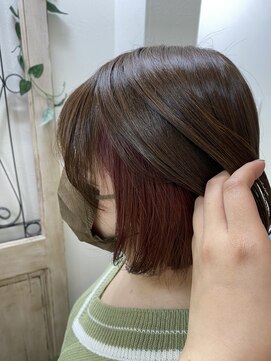 美容室 パルス 静岡鷹匠店(PALS) インナーカラー