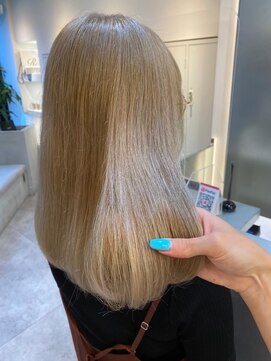 ジーナ  札幌大通(Zina) #グレージュカラー#髪質改善#美髪#艶髪#韓国【Zina札幌大通】