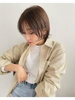 トレス(TRESS)&nbsp;顔まわりウルフ　レイヤーボブ　スウィングショート