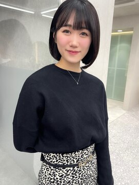 ロンド マーレ 天神大名店(Lond mare) 韓国ヘア ロングヘア レイヤーカット 前髪カット くびれ巻き