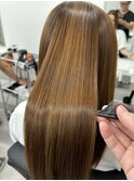 髪質改善ストレート