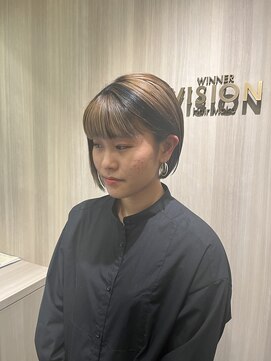 ウインナーヴィジョン 栄 久屋大通店(WINNER VISION) パツっと艶ボブ
