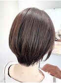 大人ショートボブ/丸みショートボブ