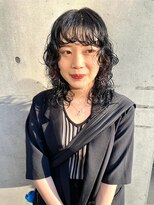 リール(rire)&nbsp;【rireリール(大須)】ミディアムスパイラルパーマ