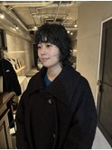 ウルフパーマ_レイヤーカット
