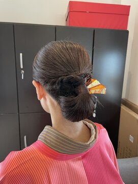グラスヘア 石垣店(Grass Hair) タイトルアレンジ【和装】