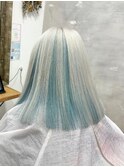 ダブルカラーベージュカラーケアブリーチカラーハイトーンカラー