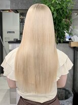 ロウル 渋谷(LOWRL)&nbsp;ホワイトブロンドベージュ/ケアブリーチカラー