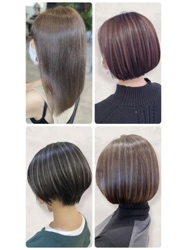 美容室フルール 20代30代40代髪質改善トリートメント艶感ストレート透明感