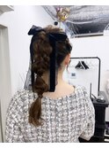 ヘアアレンジ/お呼ばれヘア/ヘアセット/ヘアメイク