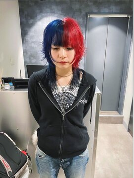 オグジュアリー 表参道(aux.) デザインカラーウルフ