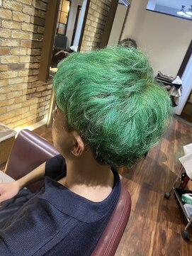 ヘアデザイン フィール リファイン(HAIR DESIGN Feel Refine) ターコイズカラー