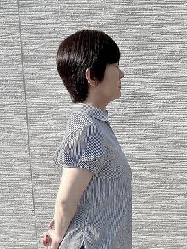 パルファンフラーヴ(PARFUN FLEUVE) ショートカット×白髪染め