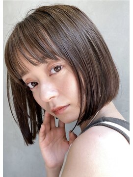 エイチ(H eitf) H【eitf】原宿.表参道/ボブ/グレージュカラー/レイヤーカット